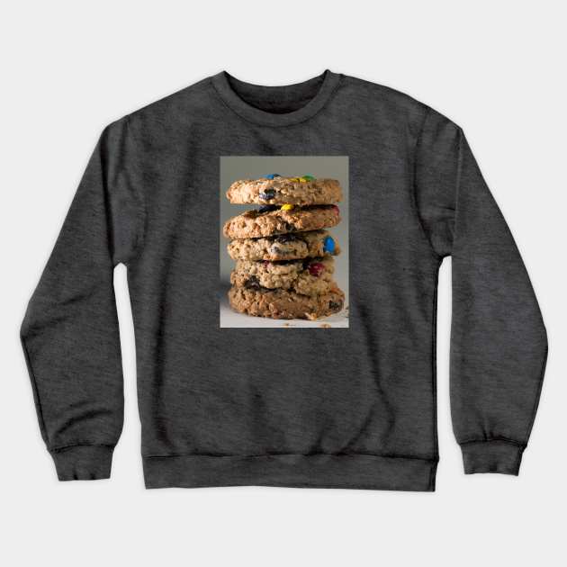 Monster Cookie Stack Crewneck Sweatshirt by SpillProofLiquid